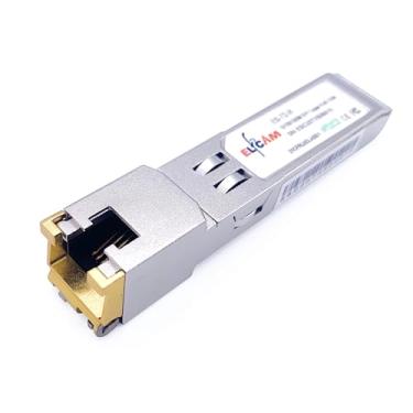 Imagem de Elfcam® - SFP+ de 10 Gb em RJ45, módulo transceptor SFP+ de 10 GB (10 Gbase-T), até 30 metros em um cabo Ethernet Cat7/Cat8