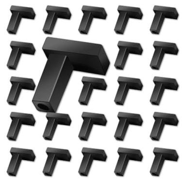 Imagem de Tampa de proteção contra poeira SFP XFP SFP+, adequada para módulo óptico Simplex LC SFP XFP SFP+, silicone preto, pacote com 50