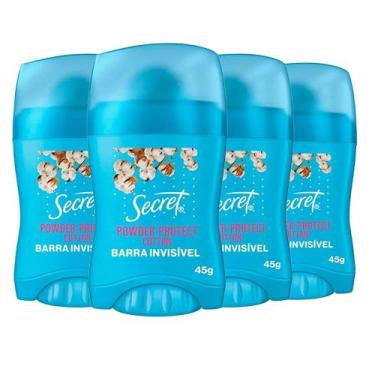 Imagem de Kit Desodorante Antitranspirante Secret Clear Barra Powder Protect Alg