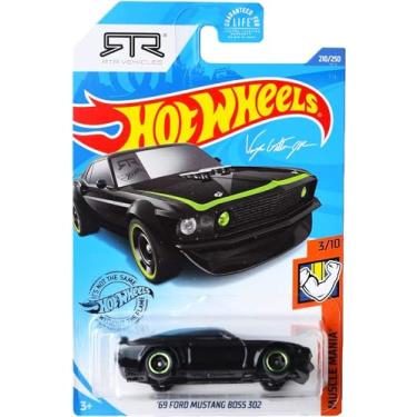 Imagem de Hot Wheels 2020 Muscle Mania 69 Ford Mustang Boss 302, Black 210/250