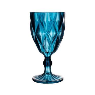 Imagem de Taça de Acrílico Diamond Azul 330ml 220406 - Lyor - LYOR, WOLFF, ROJEM