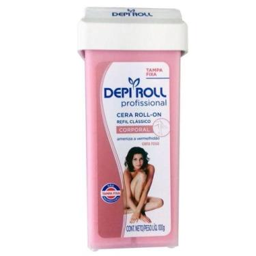 Imagem de Cera Depilatória Depi Roll Roll-on Rosa - 100g