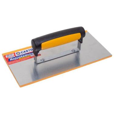 Imagem de Desempenadeira aço 10x24cm com borracha - Castor