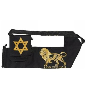 Imagem de Capa Para Shofar De Antílope 90 Cm - Leão De Judá - MARANATA SHOFAR