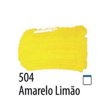 Imagem de Pva Tinta Fosca Para Artesanato Cores - ACRILEX, Amarelo limao 37ml 50