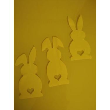 Imagem de Kit de adesivos coelho da páscoa - imprimix, Amarelo