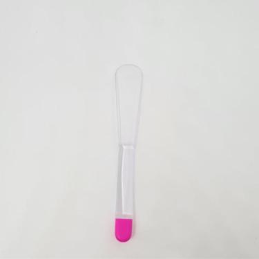 Imagem de Kit 3 espátulas Patê Geleia Manteiga Acrílico - Deluma Plásticos, Rosa