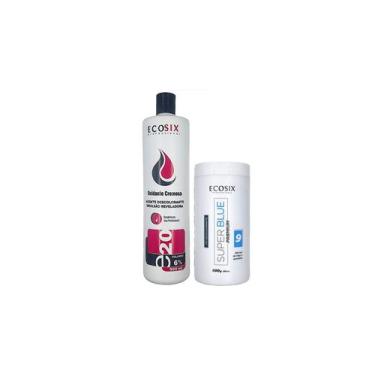 Imagem de Ecosix OX 20 Volumes e Super Blue Premium Pó Descolorante 500 gr