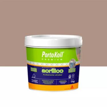Imagem de Rejunte Portokoll Acrílico 1kg Conhaque - 100168
