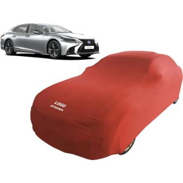 Imagem de Capa Para Cobrir Carro Reforçada Lexus LS 500H - Mz, Vermelha