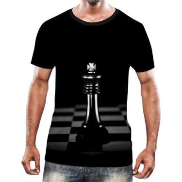 Imagem de Camisa Camiseta Jogo Tabuleiro Xadrez Rei Torre Rainha HD 6 - Enjoy Sh