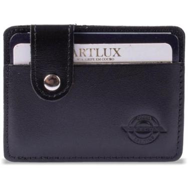 Imagem de Porta Cartão Couro Artlux C803, Preto