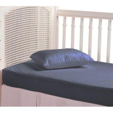 Imagem de Protetor de Colchão para Berço Impermeável - Borgon, Cinza
