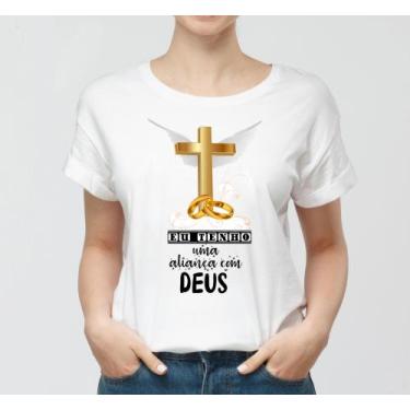 Imagem de Blusa T-shirt Camiseta Feminina Estampada, estampas evangélica - Innov