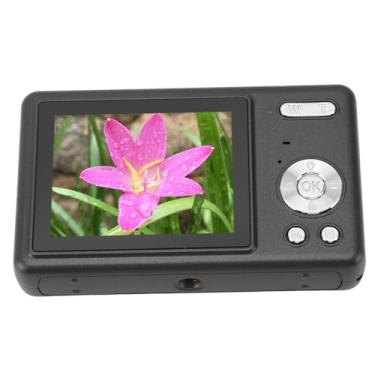 Imagem de Câmera Digital, Tela TFT de 12MP 1080P 2,4 Polegadas Zoom 16X Câmera Digital de Bolso Com Foco Automático para Crianças Adolescentes Adulto Iniciante, Câmera Portátil Câmera