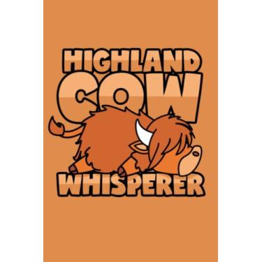 Imagem de Hochlandrind-Flüsterer: Notizbuch (120 Seiten, 15x23cm, gepunktet) Dotted Bullet Grid Tagebuch Journal