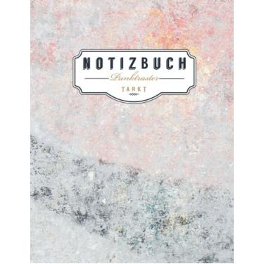 Imagem de TARKT Punktraster Notizbuch: TARKT Punktraster Notizbuch A4 „C023 Abstrakt“ (150+ Seiten, Vintage Softcover, Punktkariertes Papier - Bullet Journal, ... Gepunktete Seiten, Dot Grid Notebook)