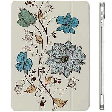 Imagem de DuraSafe Cases Capa de PC impressa para iPad 8,3 polegadas Mini 6ª [Mini 2021 6 gerações] A2567 A2568 A2569 MK7M3LL/A MLWL3LL/A MK7R3LL/A MK7P3LL/A MK7T3LL/A MK7X3LL/A MK7V3LL/A MK7V3LL/A - Flores em