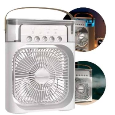 Imagem de Branco Portátil Ventilador De Mesa Mini