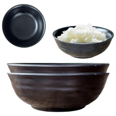 Imagem de 2 Tigela Japonesa 300ml Bowl Oriental Melamina Sopa Lamen - Best
