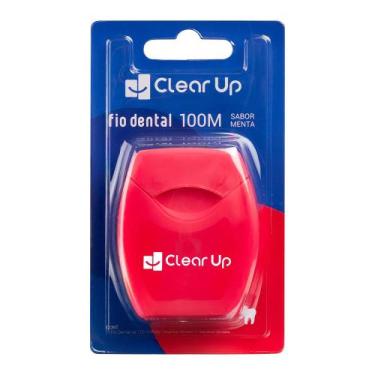 Imagem de Fio Dental 100 metros Sabor Menta Clear Up Multi Saúde - HC598 - Multi
