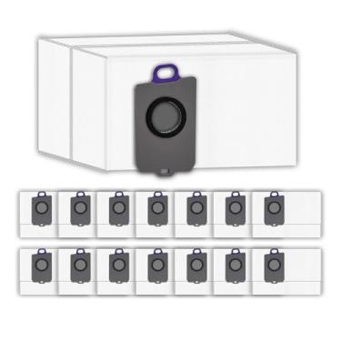 Imagem de (Pacote com 15) Sacos de pó de substituição Freo Z Ultra compatíveis com aspirador de pó Narwal Freo Z Ultra, kit de acessórios para saco de descarte, sacos de vácuo Freo Z Ultra, sacos de filtro