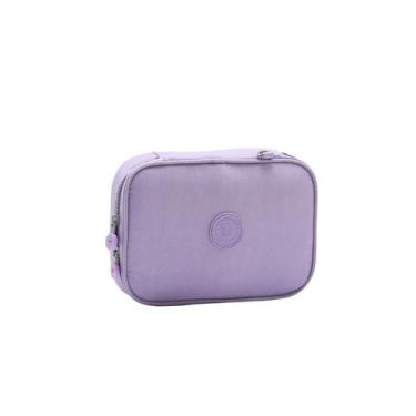 Imagem de Estojo Box Escolar Crinkle Republic Vix Chenson 32233, Lilás