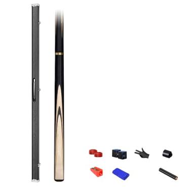 Imagem de Taco de Bilhar Premium, Feito com Madeira Durável e Design Sofisticado para Jogadores Profissionais (Tacos de bilhar e acessórios+ barril box C, 11.5mm)