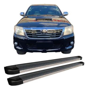 Imagem de Estribo Hilux CS 2011 2012 2013 2014 2015 Preto Fosco - C&K