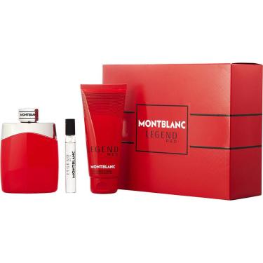 Imagem de Perfume Masculino Mont Blanc Legend Red Eau De Parfum Spray 100 Ml & Gel Banho 7