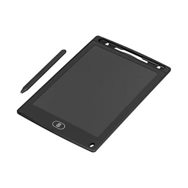 Imagem de Crianças Escrevendo Tablets, Proteção para Os Olhos, Fácil de Transportar Portátil, Duração da Bateria, Ampla Aplicação, Com Exibição de LCD, para Desenhar Graffiti (Preto)