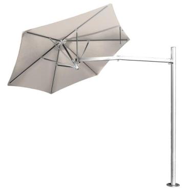 Imagem de Ombrelone Lateral 2,00m de Diâmetro Em Alumínio para Fixação no Piso P