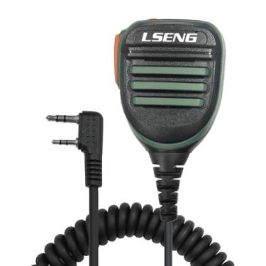 Imagem de LSENG Acessórios para microfone Walkie Talkie, rádio amador, microfone para rádio bidirecional Baofeng UV-5R BF888S UV-82 Quansheng UVK5 BTECH