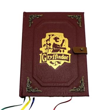 Imagem de Caderno Feito à Mão Grimório Harry Potter - Grifinória Gryffindor A5 200 Folhas