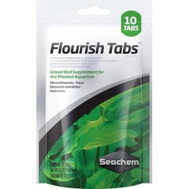 Imagem de Seachem Flourish Tabs 30g, Pastilha Fértil Aquário Plantado Seachem Para Peixes