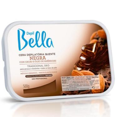 Imagem de Cera Depilatória Negra 500g Depil Bella - DEPILBELLA