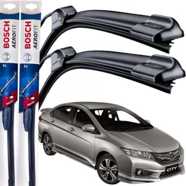 Imagem de Palheta Limpador Parabrisa Bosch Aerofit Par de Palheta Limpadora Dianteiro Original H City 2015 á→2017