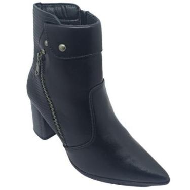 Imagem de Bota Ramarim Feminino Napa Firenze com Salto Pintado Cor:;Tamanho:40;Gênero:Feminino-Feminino