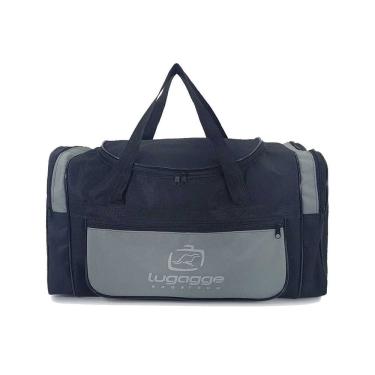 Imagem de Sacola Bolsa Mala mao bordo Viagem academia Média cinza