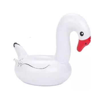 Imagem de Boia Porta Copo Flamingo Branco Piscina Bo65255