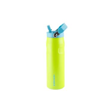 Imagem de Garrafa stanley térmica aerolight flip straw heat wave 710ML verde bright lime 08341-00