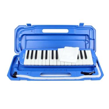 Imagem de Escaleta Dolphin 32 teclas azul com case 6409