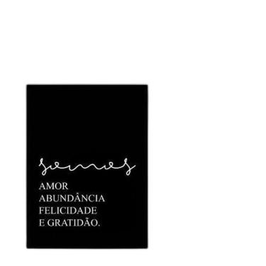 Imagem de Quadro Somos Amor Abundância Felicidade Gratidão 33X24Cm - Quadros On-