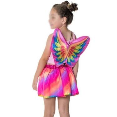Imagem de Fantasia Infantil Fada Arco Tam M Carnaval Dia Das Bruxas - Toys