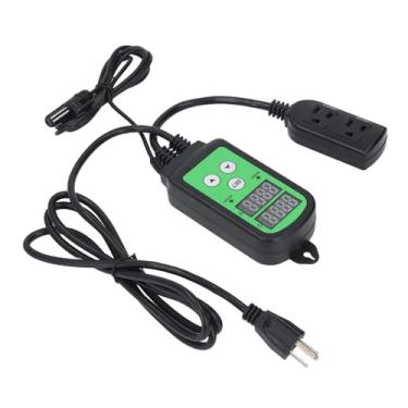 Imagem de Regulador Digital do Controlador de Umidade Com Display LED Duplo 1500W para Estufa (Plugue dos EUA)