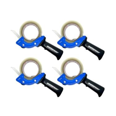 Imagem de Kit 4 Suporte Aplicador Fita Adesiva Transparente Grossa