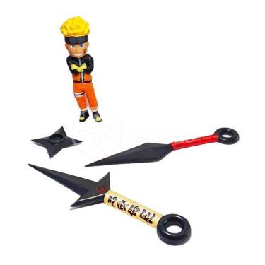 Imagem de Kit Boneco Action Figure Anime Uzumaki Naruto + ....