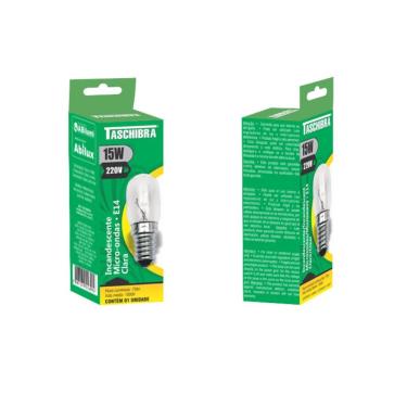 Imagem de Lâmpada Taschibra Fogão/forno/microondas T22 15w E14 220v