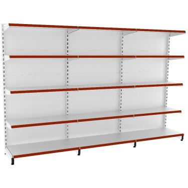 Imagem de Gôndola Parede Prateleira Lateral 1 Inicial + 2 Continuação