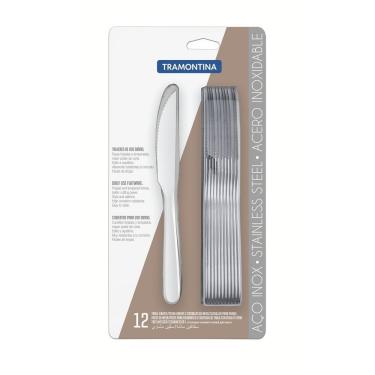 Imagem de Conjunto De Facas Para Churrasco Angra Tramontina Aço Inox 12 Peças Tramontina
